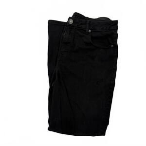American Eagle Women's Black Jeans Size 16 Regular